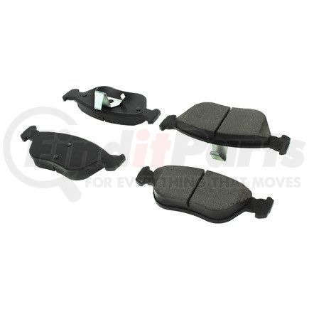 Centric 105.06180 Posi Quiet Ceramic Brake Pads with Shims and Hardware