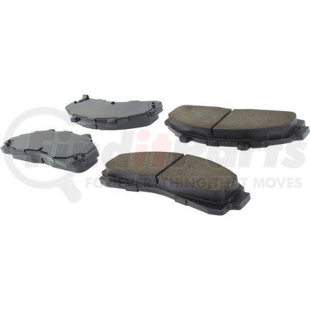 Centric 105.06520 Posi Quiet Ceramic Brake Pads with Shims and Hardware