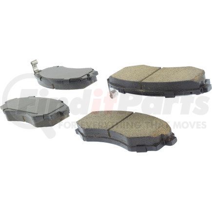 Centric 105.07000 Posi Quiet Ceramic Brake Pads with Shims and Hardware