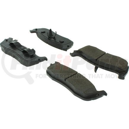 Centric 105.07110 Posi Quiet Ceramic Brake Pads with Shims and Hardware