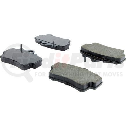 Centric 105.07370 Posi Quiet Ceramic Brake Pads with Shims and Hardware