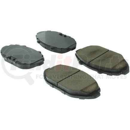 Centric 105.07480 Posi Quiet Ceramic Brake Pads with Shims and Hardware