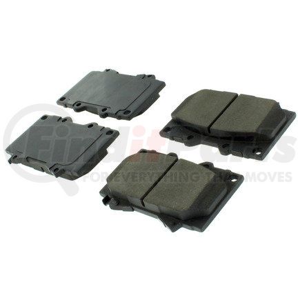 Centric 105.07720 Posi Quiet Ceramic Brake Pads with Shims and Hardware
