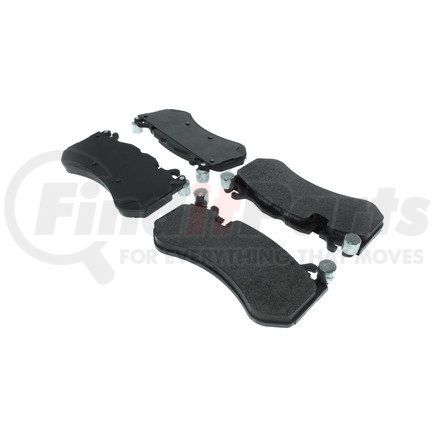 Centric 104.12910 Posi Quiet Semi-Metallic Brake Pads with Hardware