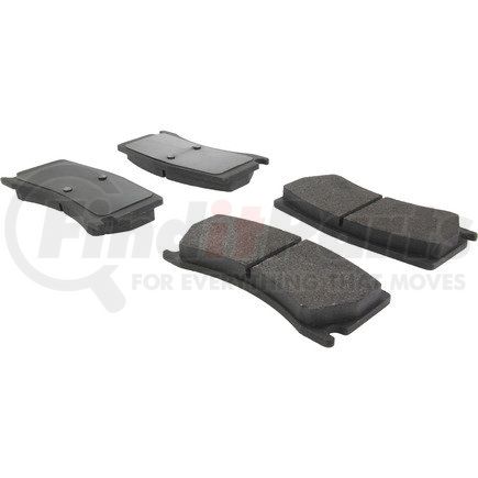 Centric 104.13560 Posi Quiet Semi-Metallic Brake Pads