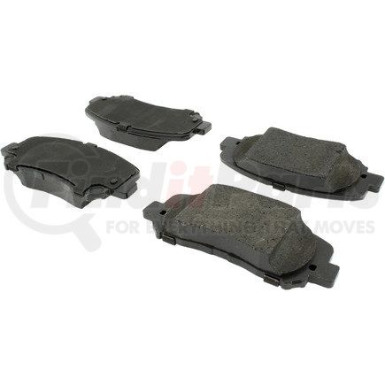 Centric 105.16401 Posi Quiet Ceramic Brake Pads with Shims and Hardware