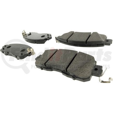Centric 105.16500 Posi Quiet Ceramic Brake Pads with Shims and Hardware