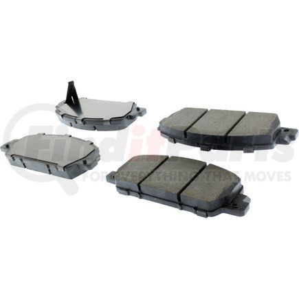 Centric 105.16540 Posi Quiet Ceramic Brake Pads with Shims and Hardware
