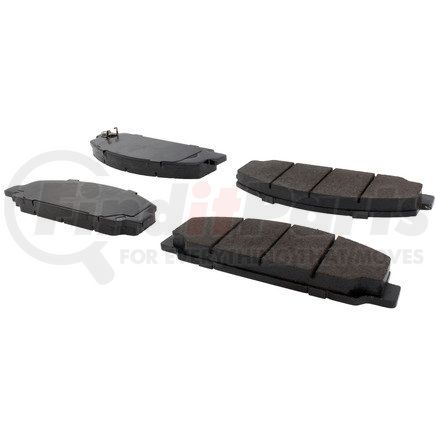 CENTRIC 105.16830 - ceramic pads w/hrdwr | posi quiet ceramic brake pads with shims and hardware | disc brake pad