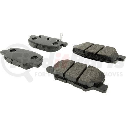 Centric 105.16791 Posi Quiet Ceramic Brake Pads with Shims and Hardware