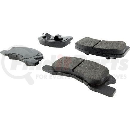 Centric 105.17310 Posi Quiet Ceramic Brake Pads with Shims and Hardware