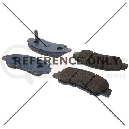 Centric 105.60610 Posi Quiet Ceramic Brake Pads with Shims