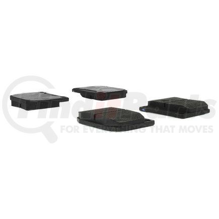 Centric 102.00020 C-Tek Semi-Metallic Brake Pads with Shims