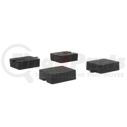 CENTRIC 102.00230 - metallic pads | c-tek semi-metallic brake pads with shims | disc brake pad