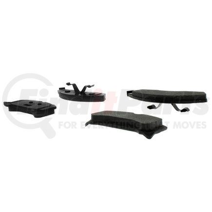 Centric 102.01520 C-Tek Semi-Metallic Brake Pads with Shims