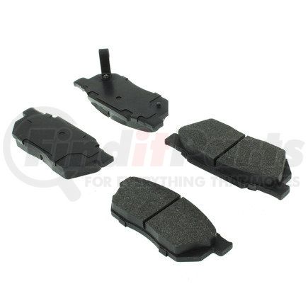 Centric 102.02560 C-Tek Semi-Metallic Brake Pads with Shims