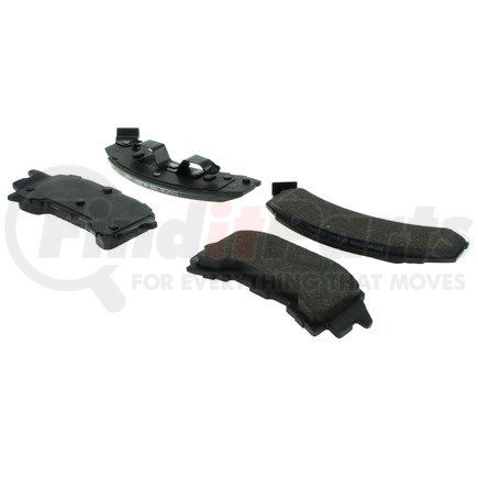 Centric 102.02620 C-Tek Semi-Metallic Brake Pads with Shims