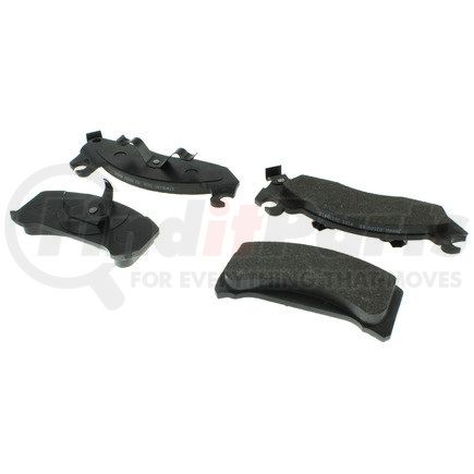 Centric 102.03100 C-Tek Semi-Metallic Brake Pads with Shims