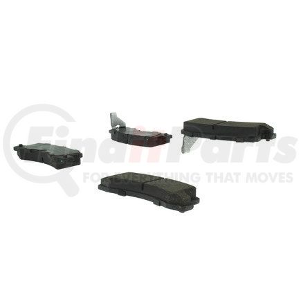 Centric 102.03250 C-Tek Semi-Metallic Brake Pads with Shims