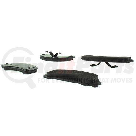 Centric 102.03870 C-Tek Semi-Metallic Brake Pads with Shims