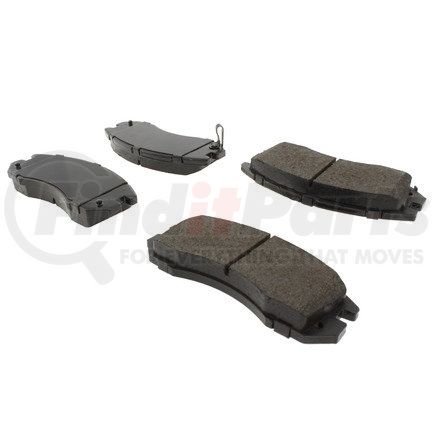 Centric 102.04700 C-Tek Semi-Metallic Brake Pads with Shims