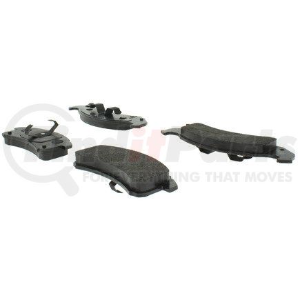 Centric 102.05050 C-Tek Semi-Metallic Brake Pads with Shims