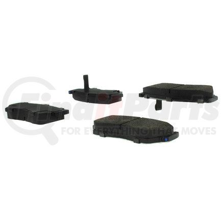 Centric 102.05100 C-Tek Semi-Metallic Brake Pads with Shims