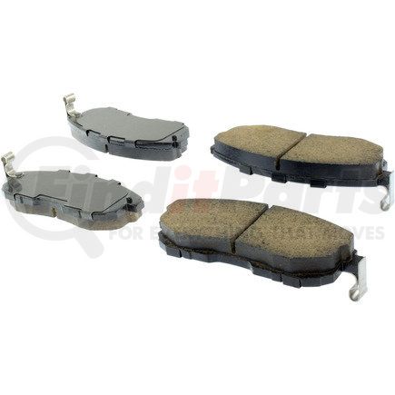 Centric 105.08150 Posi Quiet Ceramic Brake Pads with Shims and Hardware