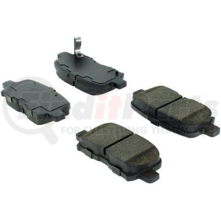 Centric 105.08650 Posi Quiet Ceramic Brake Pads with Shims and Hardware