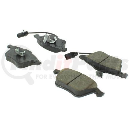 Centric 105.09151 Posi Quiet Ceramic Brake Pads with Shims and Hardware