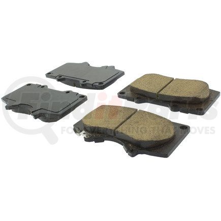 Centric 105.09760 Posi Quiet Ceramic Brake Pads with Shims and Hardware