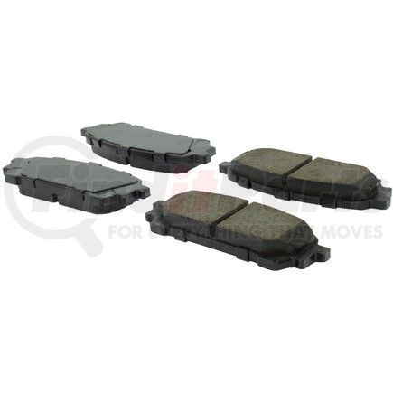 Centric 105.10040 Posi Quiet Ceramic Brake Pads with Shims and Hardware
