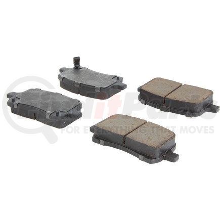 Centric 105.10280 Posi Quiet Ceramic Brake Pads with Shims and Hardware