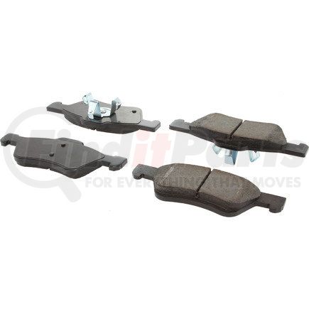 Centric 105.10470 Posi Quiet Ceramic Brake Pads with Shims and Hardware