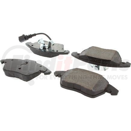 Centric 105.11070 Posi Quiet Ceramic Brake Pads with Shims and Hardware