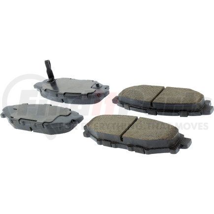 Centric 105.11140 Posi Quiet Ceramic Brake Pads with Shims and Hardware