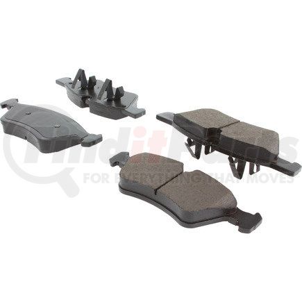 Centric 105.11230 Posi Quiet Ceramic Brake Pads with Shims and Hardware