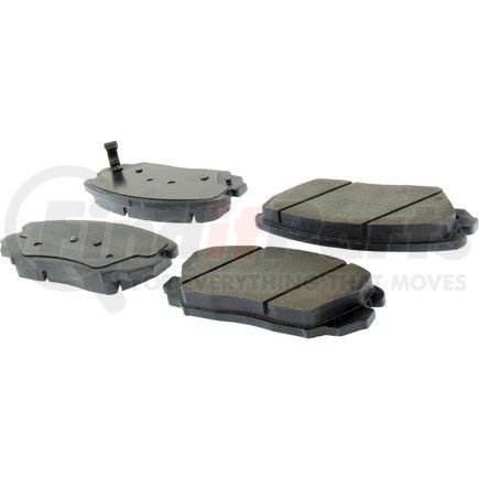 Centric 105.11250 Posi Quiet Ceramic Brake Pads with Shims and Hardware