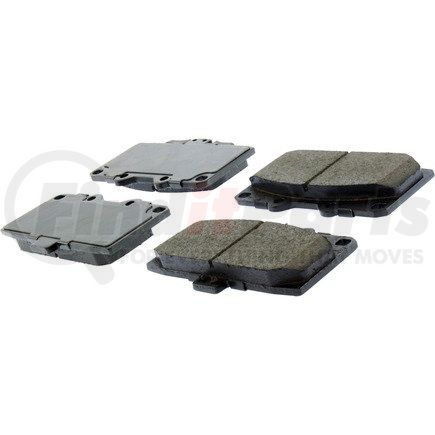 Centric 105.11820 Posi Quiet Ceramic Brake Pads with Shims and Hardware