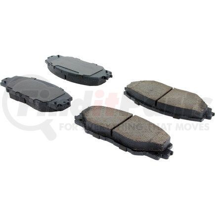 Centric 105.12110 Posi Quiet Ceramic Brake Pads with Shims and Hardware
