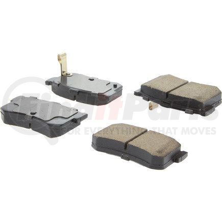 Centric 105.12620 Posi Quiet Ceramic Brake Pads with Shims and Hardware