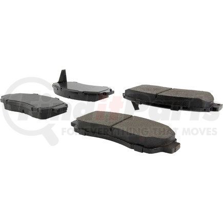 Centric 105.15210 Posi Quiet Ceramic Brake Pads with Shims and Hardware