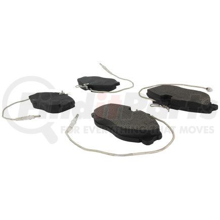Centric 102.12210 C-Tek Semi-Metallic Brake Pads with Shims