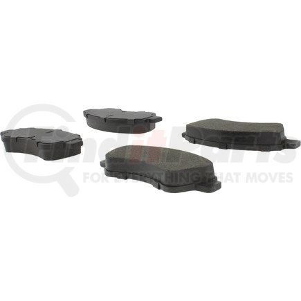 Centric 102.12130 C-Tek Semi-Metallic Brake Pads with Shims