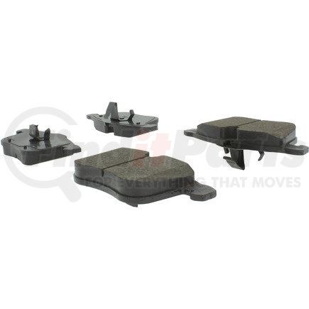 Centric 102.12570 C-Tek Semi-Metallic Brake Pads with Shims