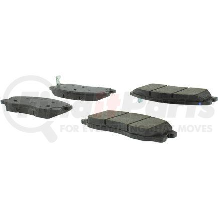 Centric 102.12640 C-Tek Semi-Metallic Brake Pads with Shims