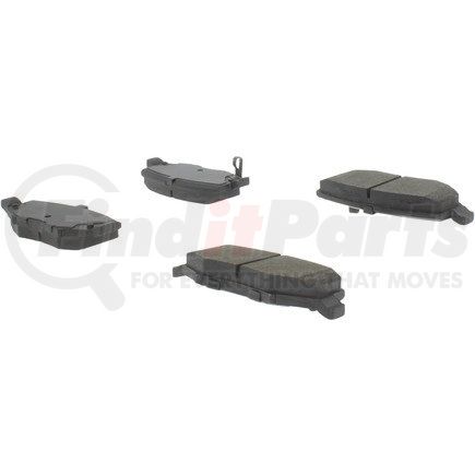 Centric 102.12740 C-Tek Semi-Metallic Brake Pads with Shims
