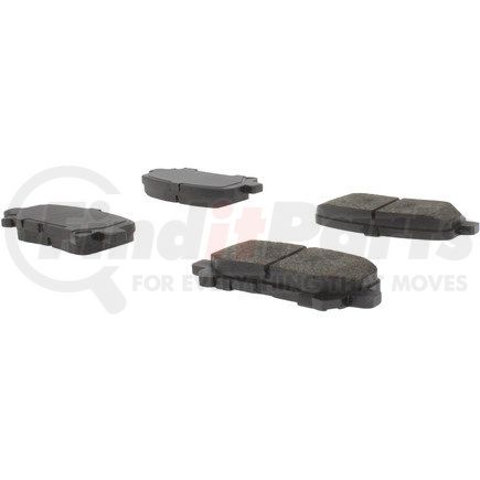 Centric 102.12810 C-Tek Semi-Metallic Brake Pads with Shims