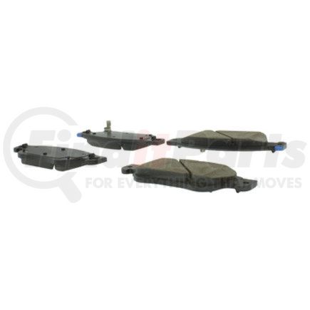 Centric 102.12870 C-Tek Semi-Metallic Brake Pads with Shims
