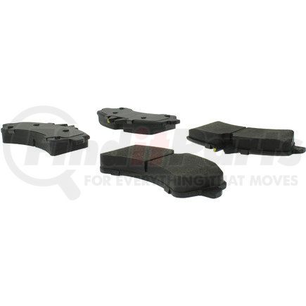 Centric 102.13180 C-Tek Semi-Metallic Brake Pads with Shims